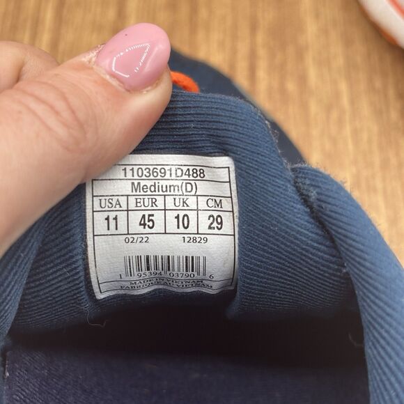 Brooks Ghost 14 Titan Teal Flame Running Shoes Men’s Size 11 D Sneakers - Picture 8 of 9